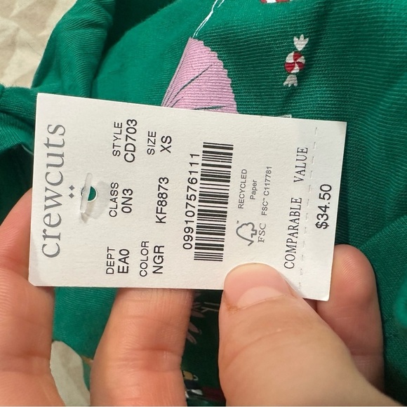 J crew Girls' long-sleeve nutcracker ballet graphic tee - Picture 2 of 2